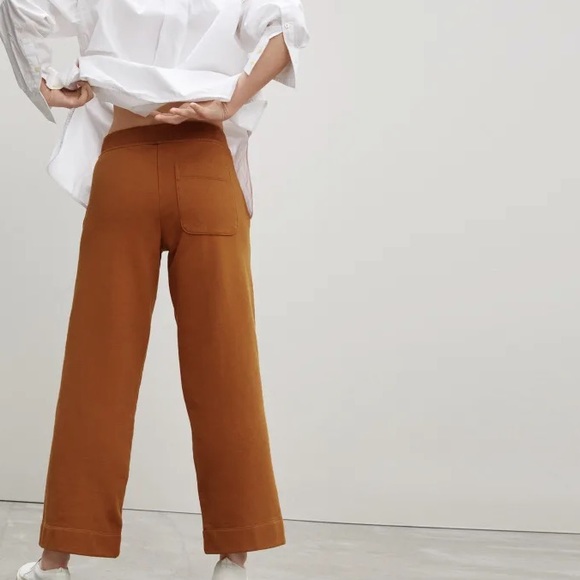 Everlane Pants - NWT EVERLANE track wide leg sweatpants 🔥HOST PICK